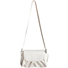 Small Fresh Cloud Bag College Soft Waxy Shoulder Diagonal Side Bag for Girls