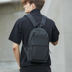 Men's Mini Backpack Outdoor Sports School Bag Travel Rucksack