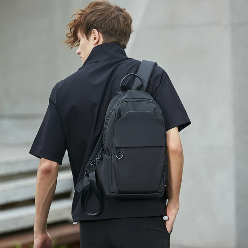 Men's Mini Backpack Outdoor Sports School Bag Travel Rucksack