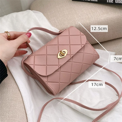 Small Women's Crossbody Messenger Bag Handbag