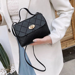 Small Women's Messenger Bag Shoulder Crossbody Handbag Square Bag