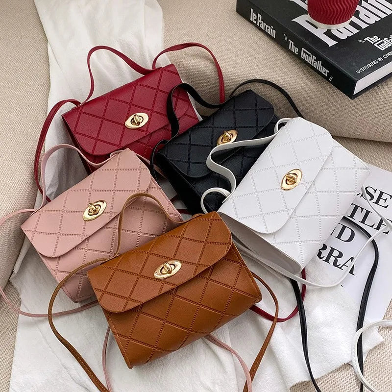 Women's Small Messenger Bag PU Handbag
