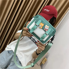 Small Messenger Bag Student Mini Crossbody Bags Mobile Phone Packs Shoulder Bag