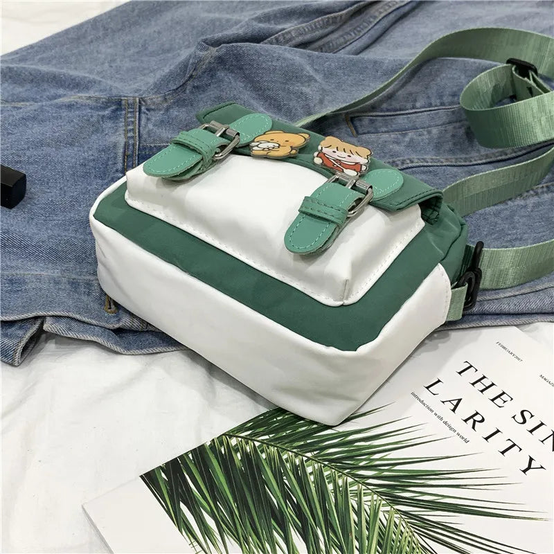 Small Messenger Bag Student Mini Crossbody Bags Mobile Phone Packs Shoulder Bag