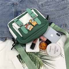 Small Messenger Bag Student Mini Crossbody Bags Mobile Phone Packs Shoulder Bag