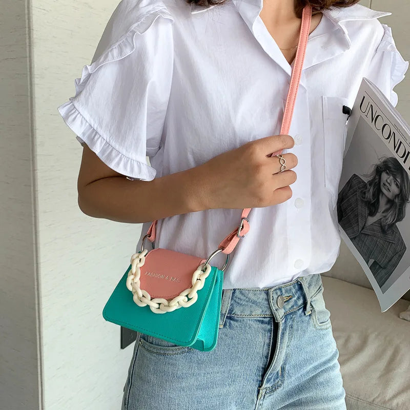 PU Leather Crossbody Shoulder Bags For Women