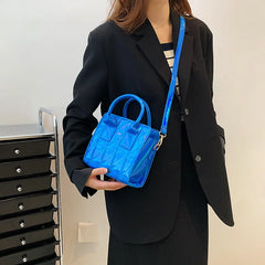 Geometric Quilted Shoulder Bag for Women