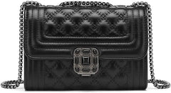 Quilted Crossbody Purse Handbag Flap Chain Shoulder Bag Women