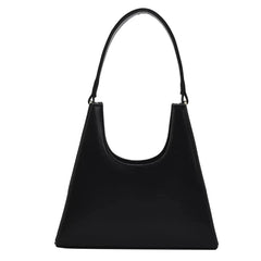 Small Solid PU Leather Underarm Shoulder Bags Crossbody Bag Female Handbags