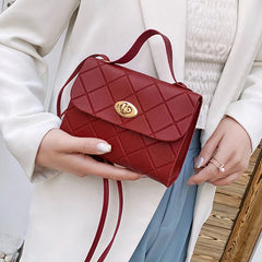 Small Stripes Messenger Bag For Women Shoulder Bag Crossbody Bags