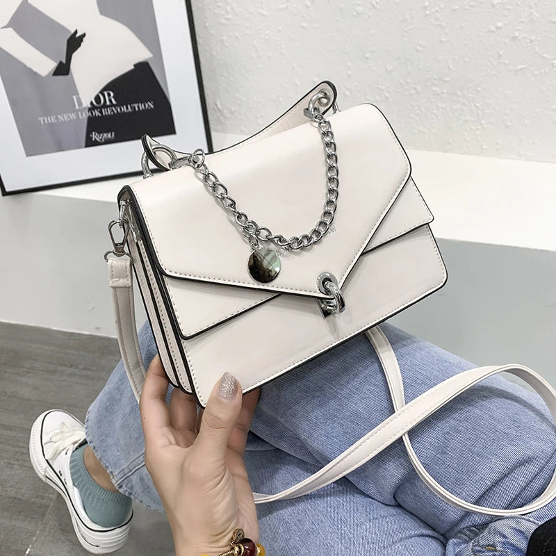Square Messenger Bag for Women Casual Lady Shoulder Bag Cross Body Female Bag