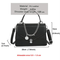 Square Messenger Bag for Women Casual Lady Shoulder Bag Cross Body Female Bag