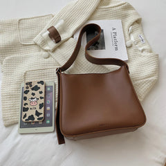 Square Shoulder Bag Crossbody for Women PU Leather Handbag Messenger