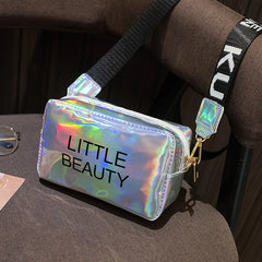 Small Laser Crossbody Bag Messenger PVC Jelly Tote Candy Colors