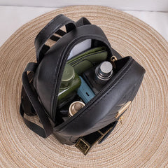 Small Leather Backpack for Women