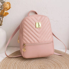 Small Leather Backpack for Women