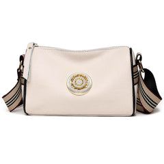 Soft Leather Women Shoulder Bags Retro Crossbody Pack