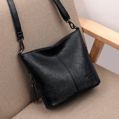 Soft Leather Hand Crossbody Bags for Women Casual Shoulder Bag Tote Bag