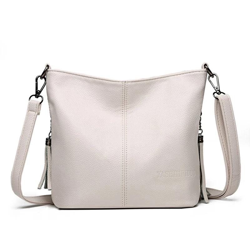 Soft Leather Hand Crossbody Bags for Women Casual Shoulder Bag Tote Bag