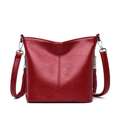 Soft Leather Crossbody Bag for Women Casual Shoulder Bag Tote Bag