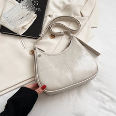 Women's Soft Leather Shoulder Bag Wedding Handbag Crossbody Tote