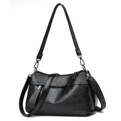 Soft Leather Texture Bag Women Elderly Ladies Messenger