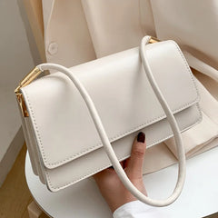 Women's PU Leather Shoulder Bag Lady Handbag Armpit Travel Hand Bag