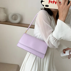 Women's PU Leather Shoulder Bag Lady Handbag Armpit Travel Hand Bag