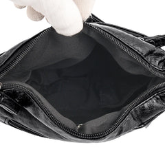 Mini PU Leather Women Messenger Bag Shoulder Sling Handbag
