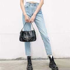 Soft Pu Leather Solid Bags Women Summer Vintage Casual Bag