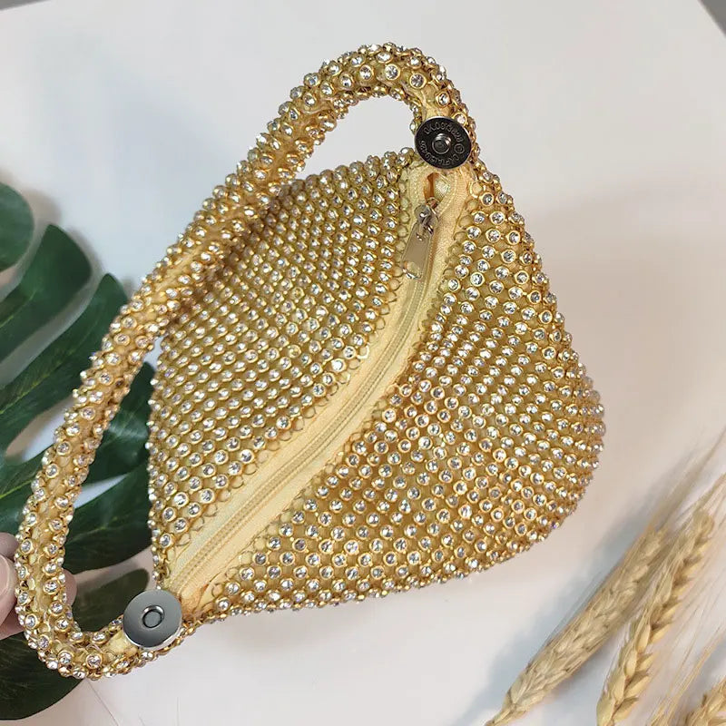 Shining Diamonds Evening Clutch Women Handbag for Wedding Party