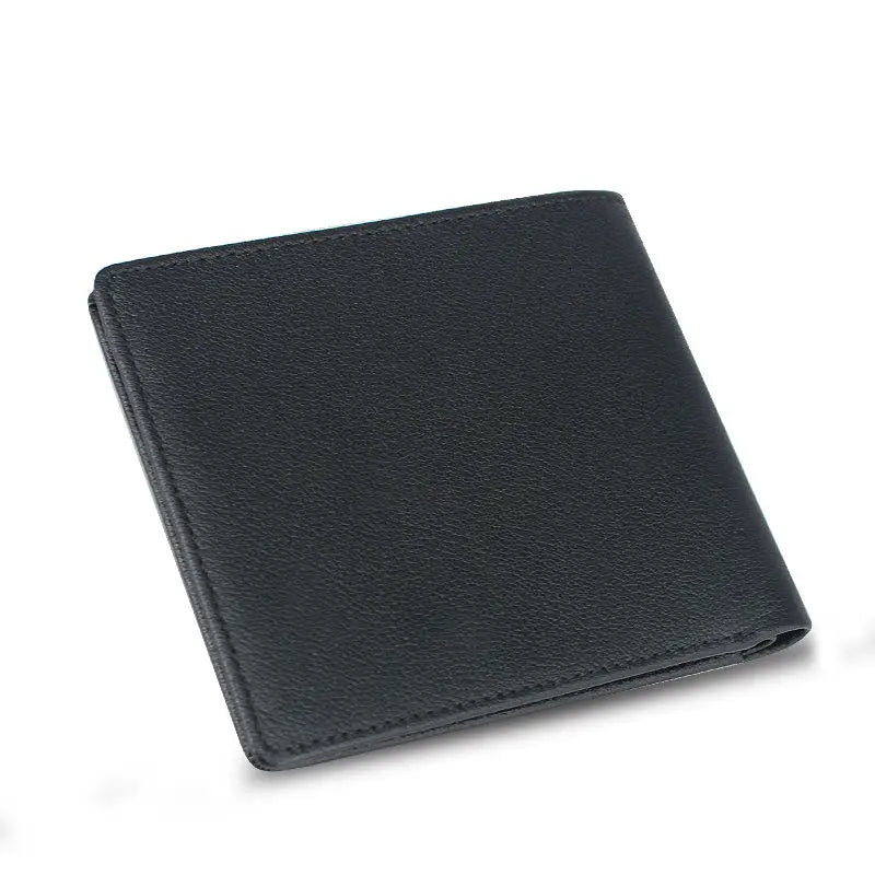 Men's Ultra Thin Leather Wallet High Quality Cowhide Purse