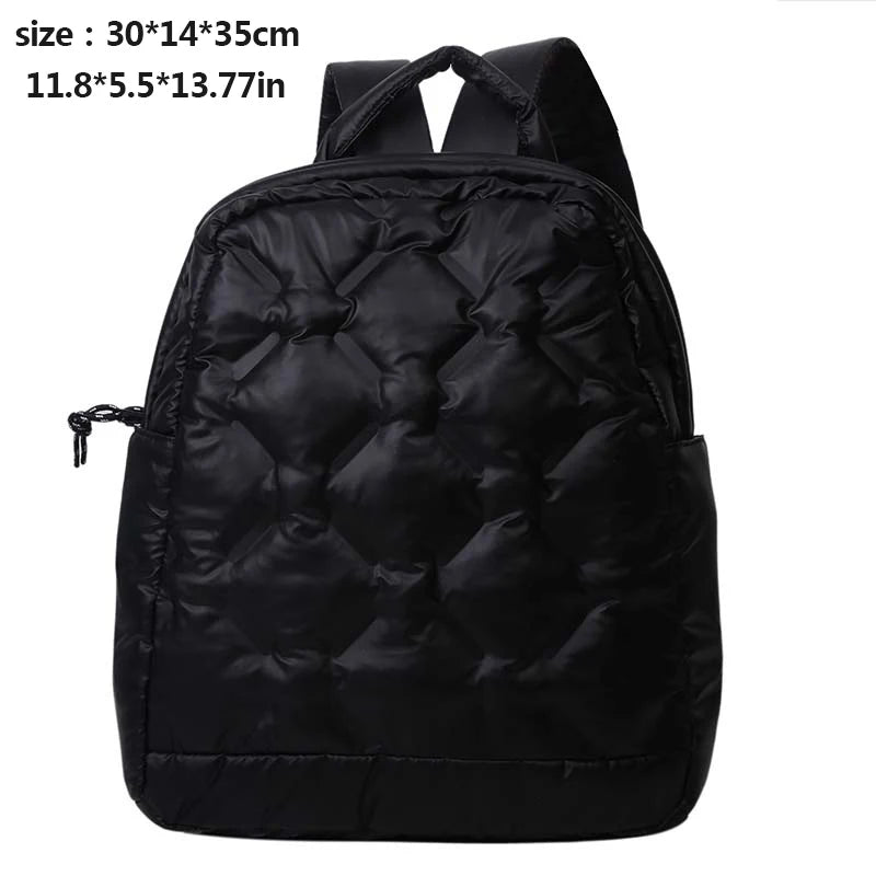Warm Down Backpack for Fall and Winter Travel
