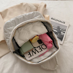 Warm Down Backpack for Fall and Winter Travel