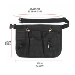 Breathable Waist Tool Apron Bag Pouch Case Organizer Adjustable Strap