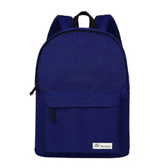Solid Campus Backpacks Leisure Bags School Bag