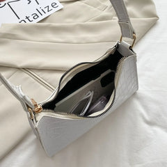 Solid Chain Handbag for Women Shopping Bag Casual Totes Shoulder Bags