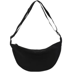 Large Capacity Women's Chest Bag Travel Crossbody Half Moon Belt Bag