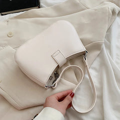 Crocodile Pattern PU Leather Shoulder Bags for Women Lock Handbags