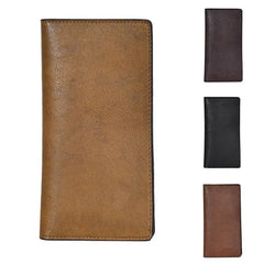 Men Multi-slot Faux Leather Bifold Clutch Purse Long Wallet