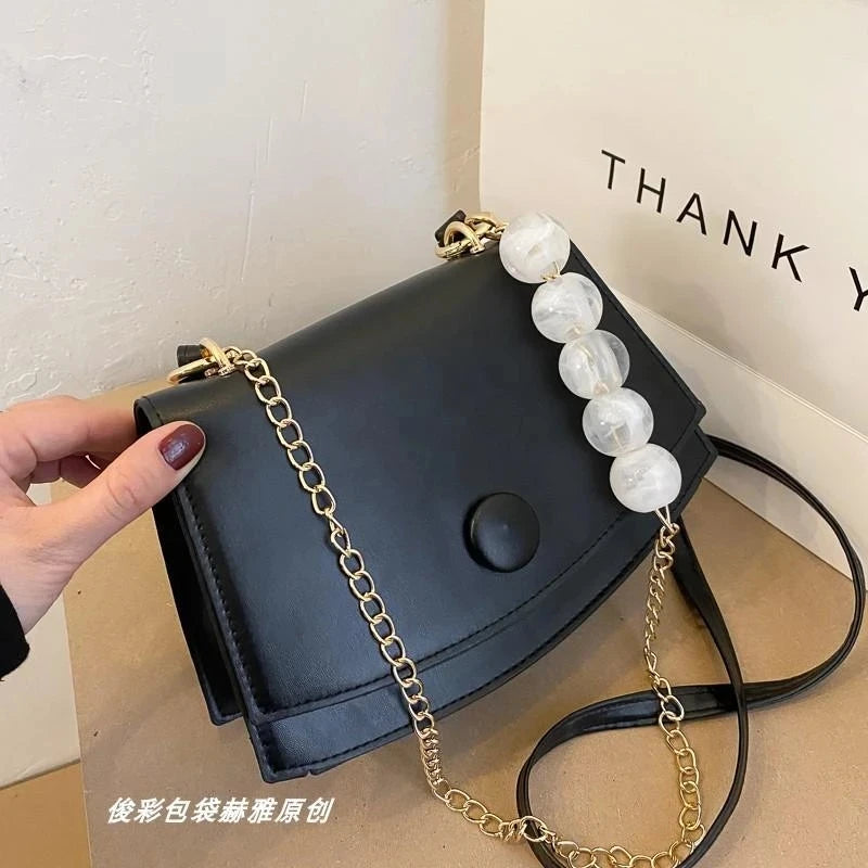 Spherical Chain Belt Crossbody Bag High Handbags