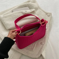 Green Mini Shoulder Purse Women Underarm Bag Ladies Clutches Handbag