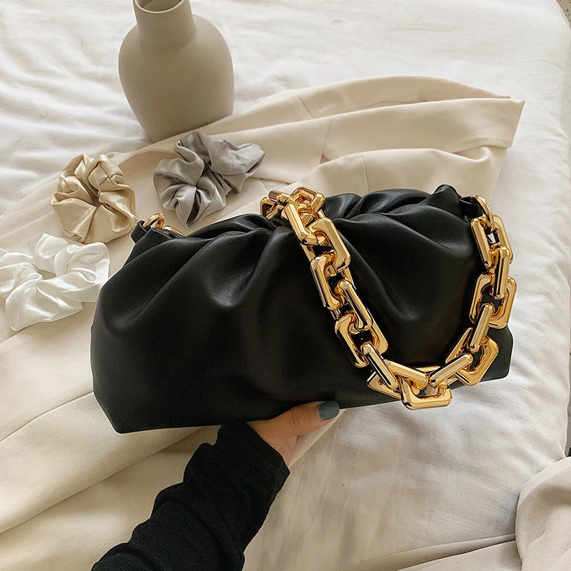 Women's Soft Leather Shoulder Bag - Classic & Stylish