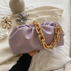 Women's Soft Leather Shoulder Bag - Classic & Stylish