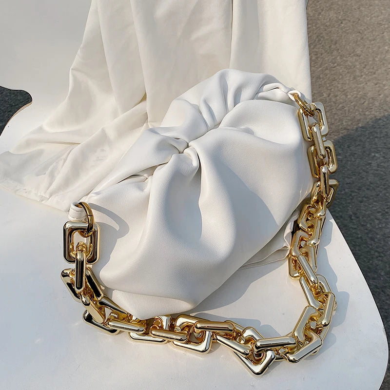 Soft Leather Women's Handbag Travel Shoulder Armpit Bag