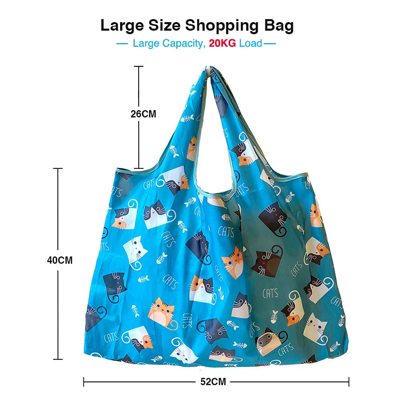Durable Large Tote Bag for Shopping, Eco-Friendly, High Quality Material