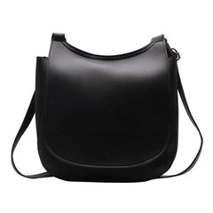 Casual PU Leather Women Large Capacity Flap Crossbody Bag
