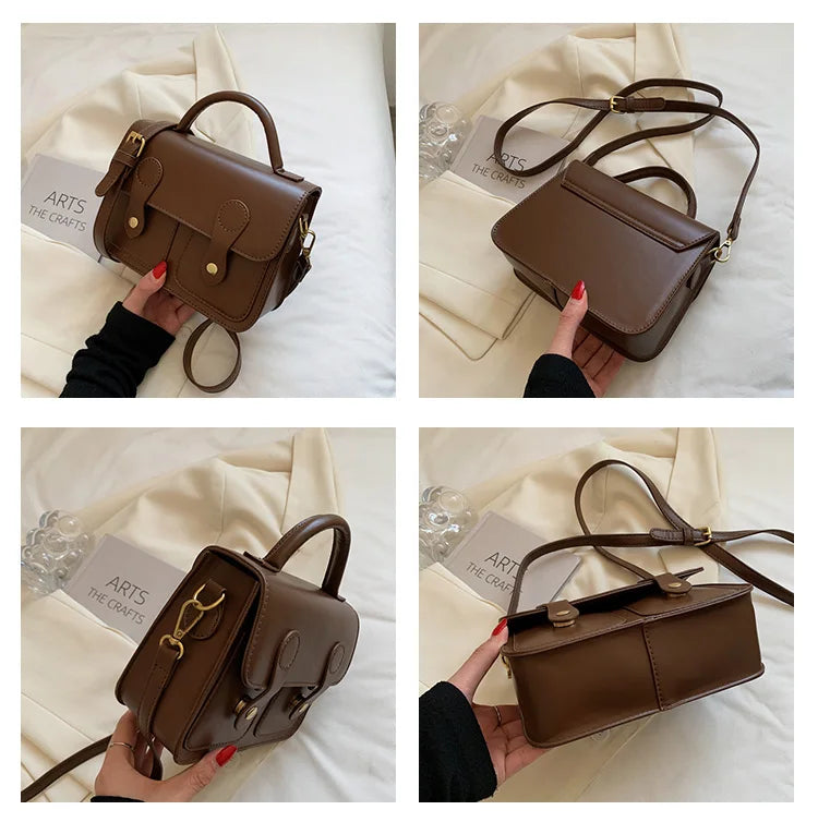 Stylish Women Crossbody Shoulder Bag with Short Handle