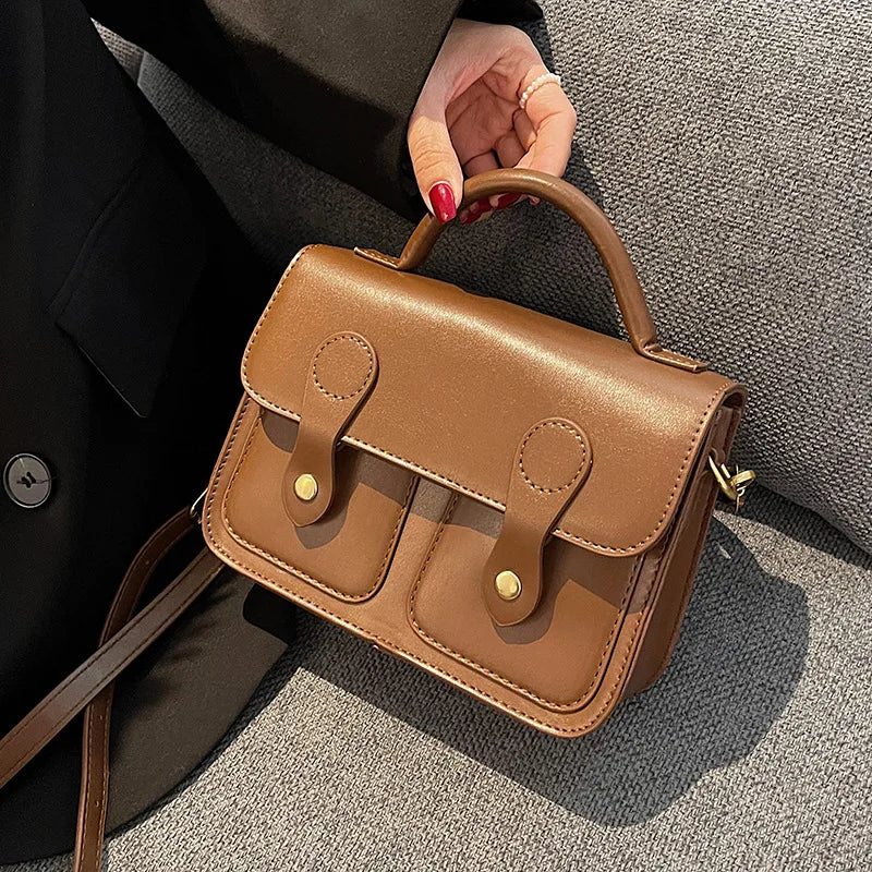 Stylish Women Crossbody Shoulder Bag with Short Handle