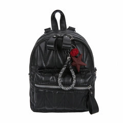Stylish Women PU Leather Backpack School Travel Bags Lady Shoulder Crossbody Bag